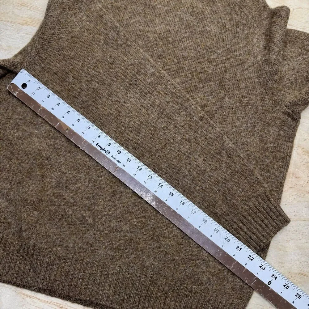 NEW Polo Ralph Lauren Aviator Wool Sweater Mens Crewneck Pullover 2XL Brown